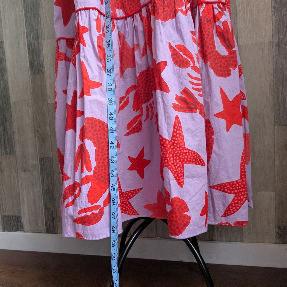 Farm Rio Maxi/Midi Starfish Dress - Picture 4 of 14